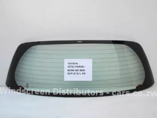 Picture of Rearscreen Toyota Vitz/ Yaris SCP10 heated 99-